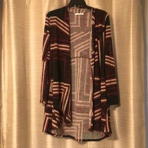 Printed Cardigan